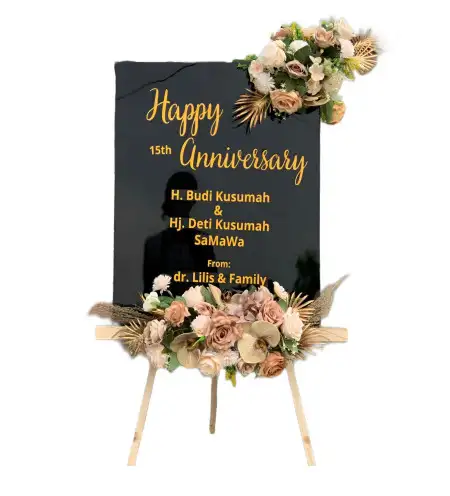 Papan Bunga Akrilik Krangganharjo