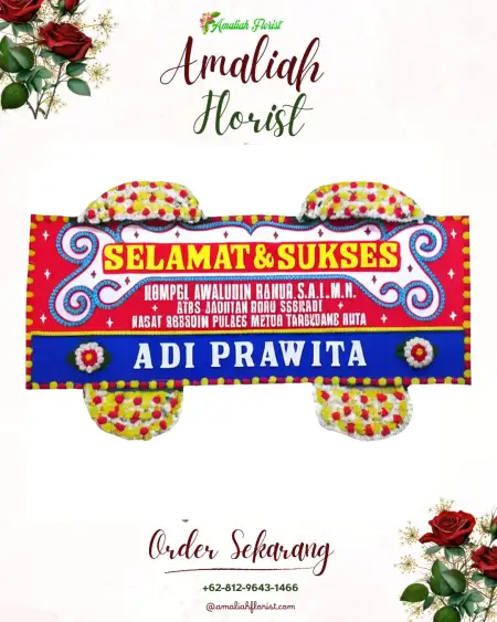 Papan Bunga Ucapan Selamat Krangganharjo